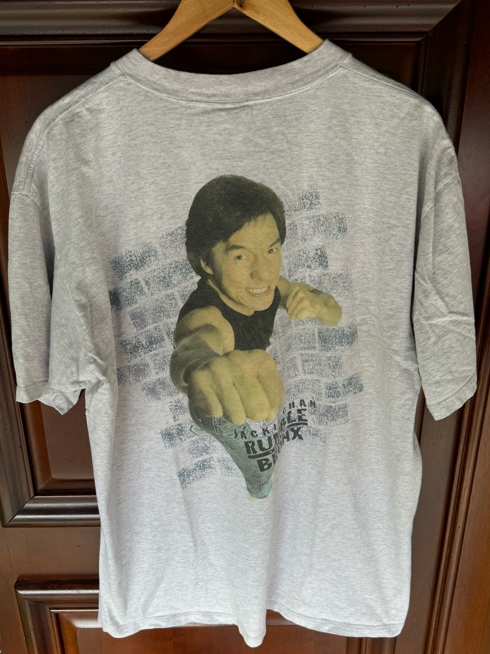 1996 Vintage Promo Jackie Chan Rumble In The Bronx Tee Shirt Size XL Kung Fu